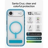 image:imageZAGG Santa Cruz Snap iPhone 151413 Case  MagSafe Phone Case Drop Protection 13ft4m Durable Graphene AntiYellowing and ScratchResistant Phone Case OrangeTranquil Blue