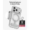 image:imageZAGG Santa Cruz Snap iPhone 151413 Case  MagSafe Phone Case Drop Protection 13ft4m Durable Graphene AntiYellowing and ScratchResistant Phone Case OrangeSilver