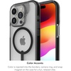image:imageZAGG Santa Cruz Snap iPhone 151413 Case  MagSafe Phone Case Drop Protection 13ft4m Durable Graphene AntiYellowing and ScratchResistant Phone Case OrangeOrange