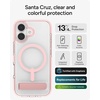 image:imageZAGG Santa Cruz Snap iPhone 151413 Case  MagSafe Phone Case Drop Protection 13ft4m Durable Graphene AntiYellowing and ScratchResistant Phone Case OrangePink Sorbet