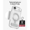image:imageZAGG Santa Cruz Snap iPhone 151413 Case  MagSafe Phone Case Drop Protection 13ft4m Durable Graphene AntiYellowing and ScratchResistant Phone Case OrangeSilver