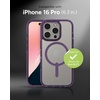image:imageZAGG Santa Cruz Snap iPhone 151413 Case  MagSafe Phone Case Drop Protection 13ft4m Durable Graphene AntiYellowing and ScratchResistant Phone Case OrangePurple