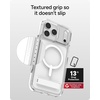 image:imageZAGG Santa Cruz Snap iPhone 151413 Case  MagSafe Phone Case Drop Protection 13ft4m Durable Graphene AntiYellowing and ScratchResistant Phone Case OrangeWhite