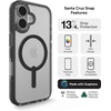 image:imageZAGG Santa Cruz Snap iPhone 151413 Case  MagSafe Phone Case Drop Protection 13ft4m Durable Graphene AntiYellowing and ScratchResistant Phone Case OrangeBlack