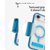 image:imageZAGG Santa Cruz Snap iPhone 151413 Case  MagSafe Phone Case Drop Protection 13ft4m Durable Graphene AntiYellowing and ScratchResistant Phone Case OrangeTranquil Blue