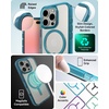 image:imageZAGG Santa Cruz Snap iPhone 151413 Case  MagSafe Phone Case Drop Protection 13ft4m Durable Graphene AntiYellowing and ScratchResistant Phone Case OrangeBlue