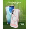image:imageZAGG Santa Cruz Snap iPhone 151413 Case  MagSafe Phone Case Drop Protection 13ft4m Durable Graphene AntiYellowing and ScratchResistant Phone Case OrangePink Sorbet