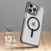 image:imageZAGG Santa Cruz Snap iPhone 151413 Case  MagSafe Phone Case Drop Protection 13ft4m Durable Graphene AntiYellowing and ScratchResistant Phone Case OrangeBlack