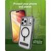 image:imageZAGG Santa Cruz Snap iPhone 151413 Case  MagSafe Phone Case Drop Protection 13ft4m Durable Graphene AntiYellowing and ScratchResistant Phone Case OrangeBlack