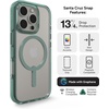 image:imageZAGG Santa Cruz Snap iPhone 151413 Case  MagSafe Phone Case Drop Protection 13ft4m Durable Graphene AntiYellowing and ScratchResistant Phone Case OrangeGreen