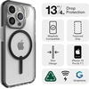 image:imageZAGG Santa Cruz Snap iPhone 151413 Case  MagSafe Phone Case Drop Protection 13ft4m Durable Graphene AntiYellowing and ScratchResistant Phone Case OrangeBlack