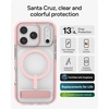 image:imageZAGG Santa Cruz Snap iPhone 151413 Case  MagSafe Phone Case Drop Protection 13ft4m Durable Graphene AntiYellowing and ScratchResistant Phone Case OrangePink Sorbet