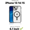 image:imageZAGG Santa Cruz Snap iPhone 151413 Case  MagSafe Phone Case Drop Protection 13ft4m Durable Graphene AntiYellowing and ScratchResistant Phone Case OrangeBlue