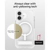 image:imageZAGG Santa Cruz Snap iPhone 151413 Case  MagSafe Phone Case Drop Protection 13ft4m Durable Graphene AntiYellowing and ScratchResistant Phone Case OrangeWhite