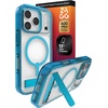 image:imageZAGG Santa Cruz Snap iPhone 151413 Case  MagSafe Phone Case Drop Protection 13ft4m Durable Graphene AntiYellowing and ScratchResistant Phone Case OrangeTranquil Blue