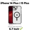 image:imageZAGG Santa Cruz Snap iPhone 151413 Case  MagSafe Phone Case Drop Protection 13ft4m Durable Graphene AntiYellowing and ScratchResistant Phone Case OrangeOrange