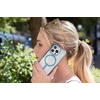 image:imageZAGG Santa Cruz Snap iPhone 151413 Case  MagSafe Phone Case Drop Protection 13ft4m Durable Graphene AntiYellowing and ScratchResistant Phone Case OrangeBlue
