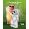 image:imageZAGG Santa Cruz Snap iPhone 151413 Case  MagSafe Phone Case Drop Protection 13ft4m Durable Graphene AntiYellowing and ScratchResistant Phone Case OrangeSilver
