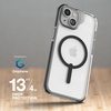 image:imageZAGG Santa Cruz Snap iPhone 151413 Case  MagSafe Phone Case Drop Protection 13ft4m Durable Graphene AntiYellowing and ScratchResistant Phone Case OrangeRed