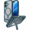 image:imageZAGG Santa Cruz Snap iPhone 151413 Case  MagSafe Phone Case Drop Protection 13ft4m Durable Graphene AntiYellowing and ScratchResistant Phone Case OrangeBlue