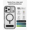 image:imageZAGG Santa Cruz Snap iPhone 151413 Case  MagSafe Phone Case Drop Protection 13ft4m Durable Graphene AntiYellowing and ScratchResistant Phone Case OrangeBlack