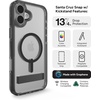 image:imageZAGG Santa Cruz Snap iPhone 151413 Case  MagSafe Phone Case Drop Protection 13ft4m Durable Graphene AntiYellowing and ScratchResistant Phone Case OrangeBlack