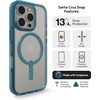 image:imageZAGG Santa Cruz Snap iPhone 151413 Case  MagSafe Phone Case Drop Protection 13ft4m Durable Graphene AntiYellowing and ScratchResistant Phone Case OrangeBlue
