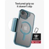 image:imageZAGG Santa Cruz Snap iPhone 151413 Case  MagSafe Phone Case Drop Protection 13ft4m Durable Graphene AntiYellowing and ScratchResistant Phone Case OrangeRetro Blue