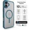 image:imageZAGG Santa Cruz Snap iPhone 151413 Case  MagSafe Phone Case Drop Protection 13ft4m Durable Graphene AntiYellowing and ScratchResistant Phone Case OrangeBlue