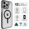 image:imageZAGG Santa Cruz Snap iPhone 151413 Case  MagSafe Phone Case Drop Protection 13ft4m Durable Graphene AntiYellowing and ScratchResistant Phone Case OrangeGreen