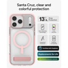 image:imageZAGG Santa Cruz Snap iPhone 151413 Case  MagSafe Phone Case Drop Protection 13ft4m Durable Graphene AntiYellowing and ScratchResistant Phone Case OrangePink Sorbet