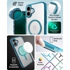 image:imageZAGG Santa Cruz Snap iPhone 151413 Case  MagSafe Phone Case Drop Protection 13ft4m Durable Graphene AntiYellowing and ScratchResistant Phone Case OrangeBlue