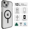 image:imageZAGG Santa Cruz Snap iPhone 151413 Case  MagSafe Phone Case Drop Protection 13ft4m Durable Graphene AntiYellowing and ScratchResistant Phone Case OrangeGreen