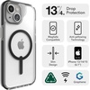 image:imageZAGG Santa Cruz Snap iPhone 151413 Case  MagSafe Phone Case Drop Protection 13ft4m Durable Graphene AntiYellowing and ScratchResistant Phone Case OrangeOrange