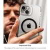 image:imageZAGG Santa Cruz Snap iPhone 151413 Case  MagSafe Phone Case Drop Protection 13ft4m Durable Graphene AntiYellowing and ScratchResistant Phone Case OrangeBlue