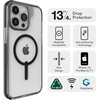 image:imageZAGG Santa Cruz Snap iPhone 151413 Case  MagSafe Phone Case Drop Protection 13ft4m Durable Graphene AntiYellowing and ScratchResistant Phone Case OrangeOrange