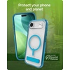 image:imageZAGG Santa Cruz Snap iPhone 151413 Case  MagSafe Phone Case Drop Protection 13ft4m Durable Graphene AntiYellowing and ScratchResistant Phone Case OrangeTranquil Blue