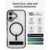 image:imageZAGG Santa Cruz Snap iPhone 151413 Case  MagSafe Phone Case Drop Protection 13ft4m Durable Graphene AntiYellowing and ScratchResistant Phone Case OrangeBlack