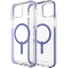 image:imageZAGG Santa Cruz Snap iPhone 151413 Case  MagSafe Phone Case Drop Protection 13ft4m Durable Graphene AntiYellowing and ScratchResistant Phone Case OrangeBlue