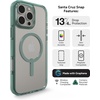 image:imageZAGG Santa Cruz Snap iPhone 151413 Case  MagSafe Phone Case Drop Protection 13ft4m Durable Graphene AntiYellowing and ScratchResistant Phone Case OrangeGreen
