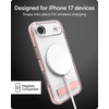image:imageZAGG Santa Cruz Snap iPhone 151413 Case  MagSafe Phone Case Drop Protection 13ft4m Durable Graphene AntiYellowing and ScratchResistant Phone Case OrangePink Sorbet