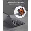 image:imageZAGG Slim Book mini iPad mini A17 Pro Gen 6 Keyboard Case  Bluetooth Detachable Keyboard amp Protective Case Combo Slim Compact Magnetic Hinge Multiple Viewing Angles Ergonomic Typing