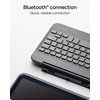 image:imageZAGG Slim Book mini iPad mini A17 Pro Gen 6 Keyboard Case  Bluetooth Detachable Keyboard amp Protective Case Combo Slim Compact Magnetic Hinge Multiple Viewing Angles Ergonomic Typing