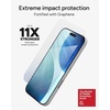 image:imageZAGG XTR3 iPhone 15 Plus Screen Protector  Glass 10X Stronger BlueLight Filtration EdgetoEdge Protection Scratch amp SmudgeResistant Surface InvisibleShield Easy to InstalliPhone 17