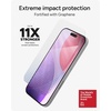 image:imageZAGG XTR3 iPhone 15 Plus Screen Protector  Glass 10X Stronger BlueLight Filtration EdgetoEdge Protection Scratch amp SmudgeResistant Surface InvisibleShield Easy to InstalliPhone 17 Pro