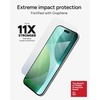 image:imageZAGG XTR3 iPhone 15 Plus Screen Protector  Glass 10X Stronger BlueLight Filtration EdgetoEdge Protection Scratch amp SmudgeResistant Surface InvisibleShield Easy to InstalliPhone Air