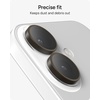 image:imageZAGG iPhone Camera Lens Protector for iPhone 171615 Pro and Pro Max Models  Orange Camera Ring Maximum Impact amp Scratch Protection AntiReflective Technology SmudgeResistant Glass EliteBeige Sandstone