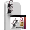image:imageZAGG iPhone Camera Lens Protector for iPhone 171615 Pro and Pro Max Models  Orange Camera Ring Maximum Impact amp Scratch Protection AntiReflective Technology SmudgeResistant Glass ElitePink Glitter