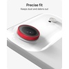 image:imageZAGG iPhone Camera Lens Protector for iPhone 171615 Pro and Pro Max Models  Orange Camera Ring Maximum Impact amp Scratch Protection AntiReflective Technology SmudgeResistant Glass EliteRed
