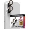 image:imageZAGG iPhone Camera Lens Protector for iPhone 171615 Pro and Pro Max Models  Orange Camera Ring Maximum Impact amp Scratch Protection AntiReflective Technology SmudgeResistant Glass EliteGold Glitter